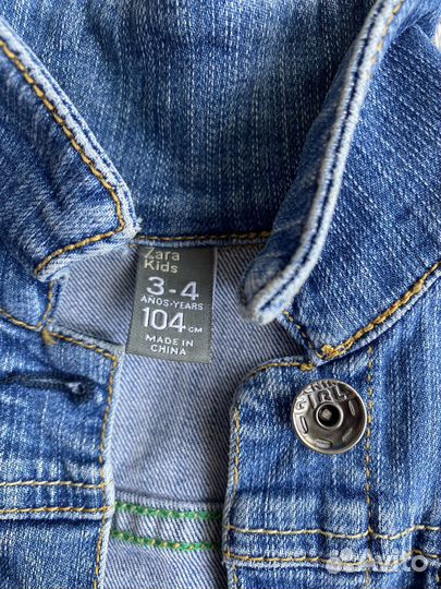 Куртка для девочки zara 104