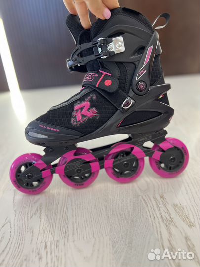 Роликовые коньки Roces Pic TIF 24,7см стопа 39 р-р