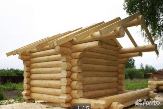 Срубы ручной рубки