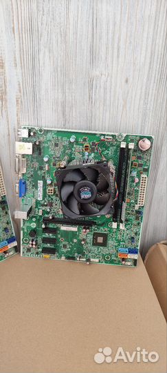 Материнскаяплата HP Pro 3500+проц i3 3240+4gb озу
