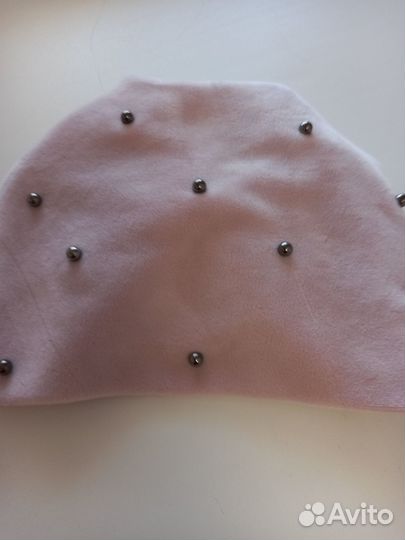 Шапки вязаные, береты норковые