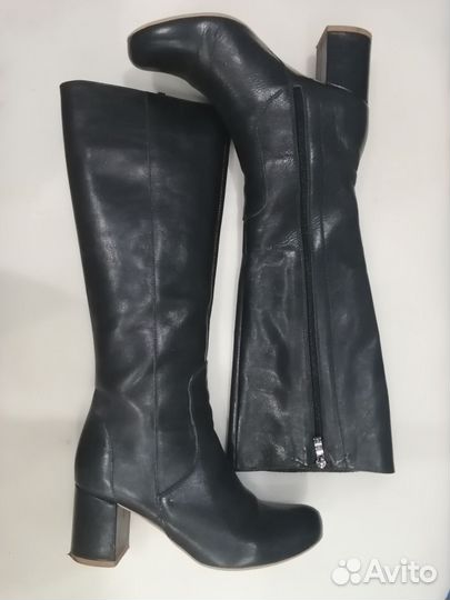Сапоги натуральная кожа 39 размер