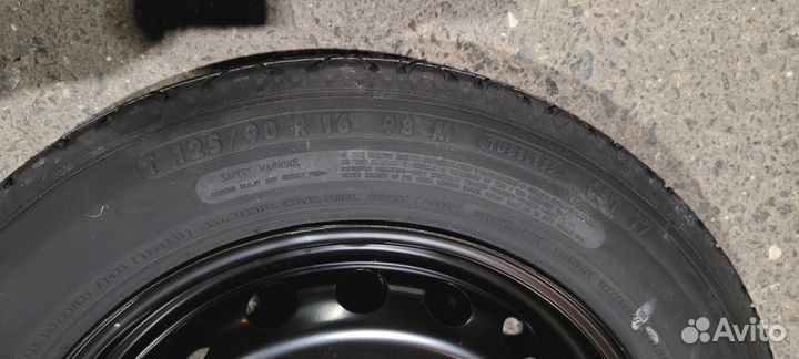 Запасное колесо докатка Mercedes R16 / Новая