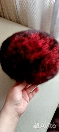 Берет женский норковый