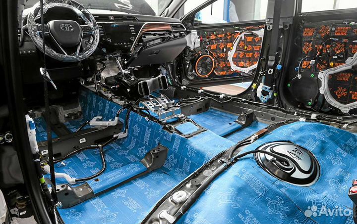 Шумовиброизоляция авто