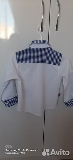 Рубашка на мальчика 92