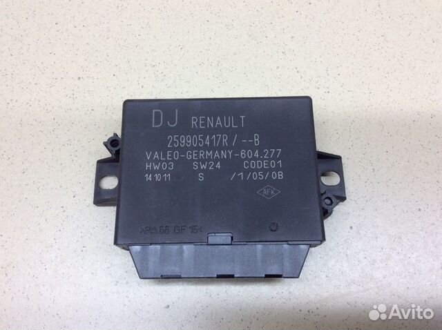 Блок управления парктроником Renault Megane 3