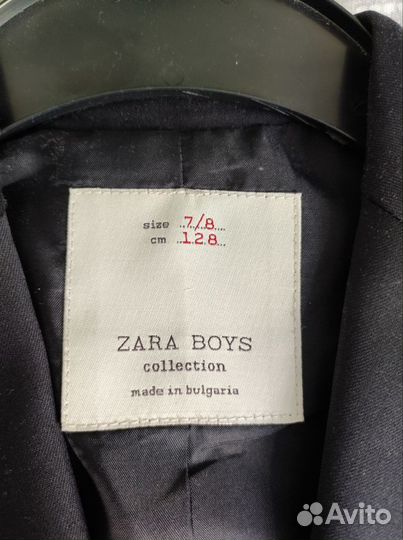 Пиджак Zara 122, 128