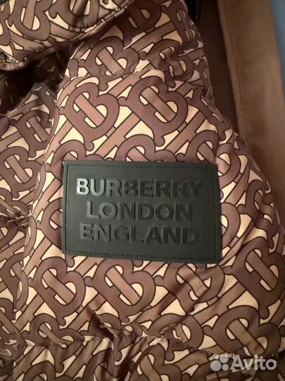 Пуховик Burberry Оригинал