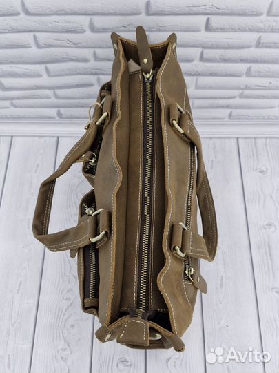 Сумка натуральная кожа crazy horse