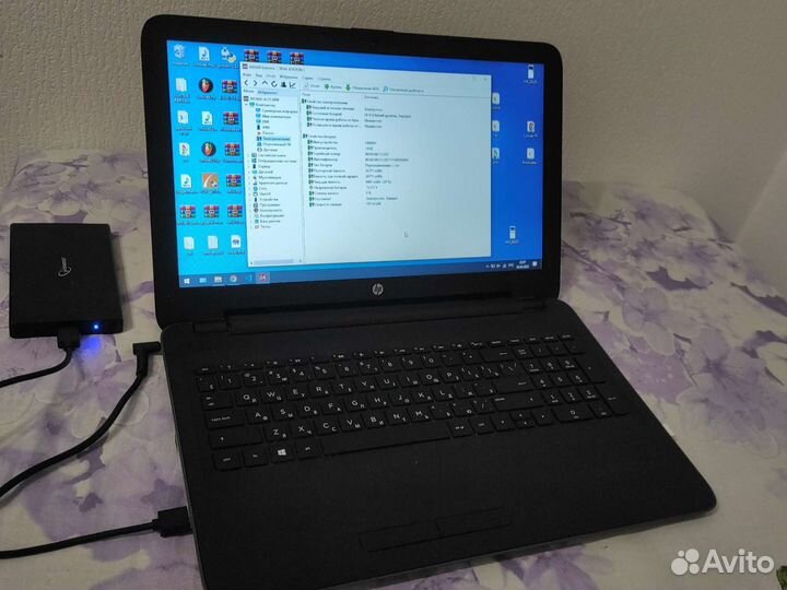 Ноутбук hp 255 G5 8/120гб А6-7310