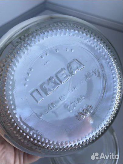 Банка для сыпучих продуктов 0,8 литра IKEA