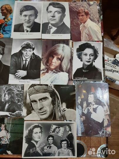 Открытки с артистами