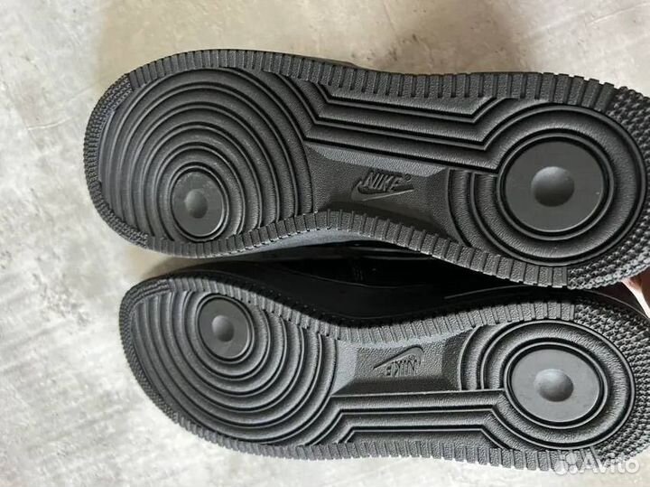 Nike air force 1 low x supreme black оригинал