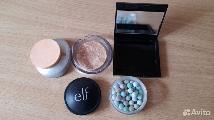 Пудра Pupa компакт и Elf метеориты б/у