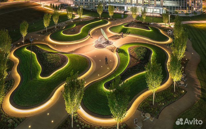 Ландшафтное освещение