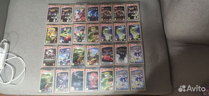 Диски на psp sony