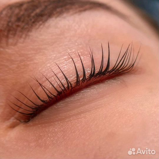 Ламинирование бровей и ресниц модель