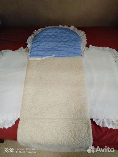 Конверт - одеяло на выписку мальчику и девочке