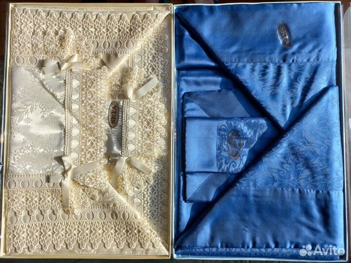 Комплект постельного белья,100шелк