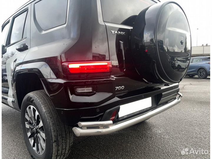 Защита заднего бампера для tank 700 с уголками