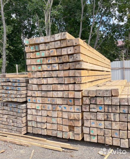 Брус, доска обрезная