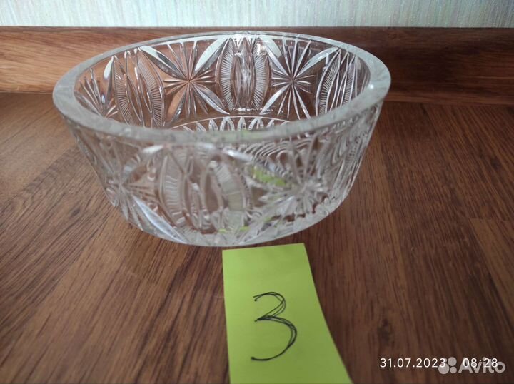 Хрусталь СССР в ассортименте