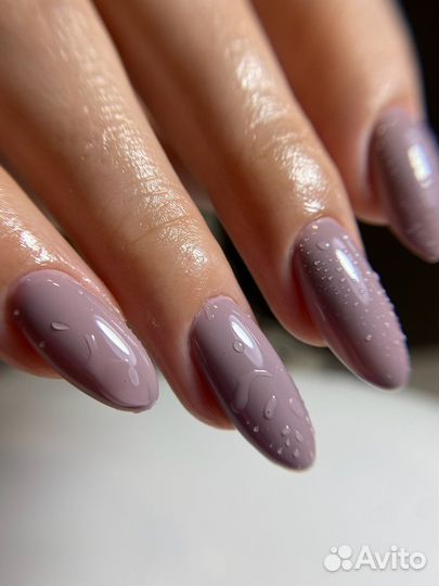 Маникюр и педикюр с покрытием гель лак