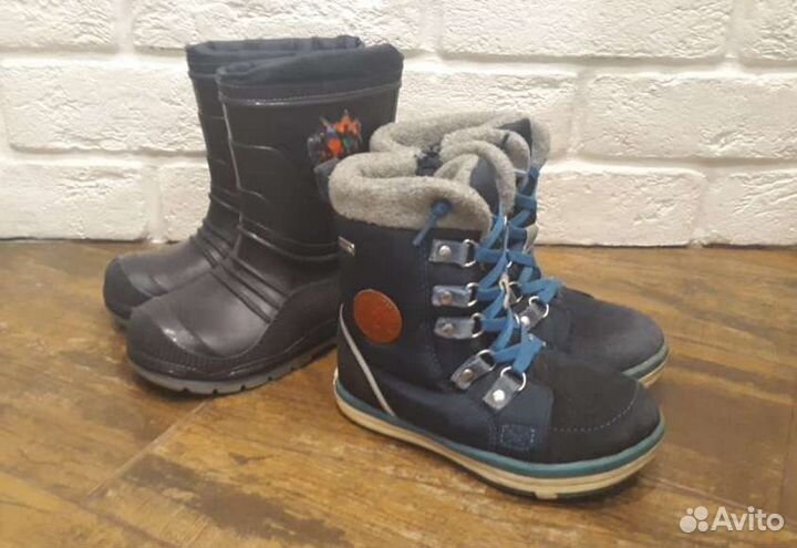 Ботинки reima 25 и резиновые