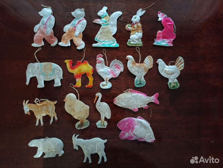 Ёлочные игрушки,картонаж