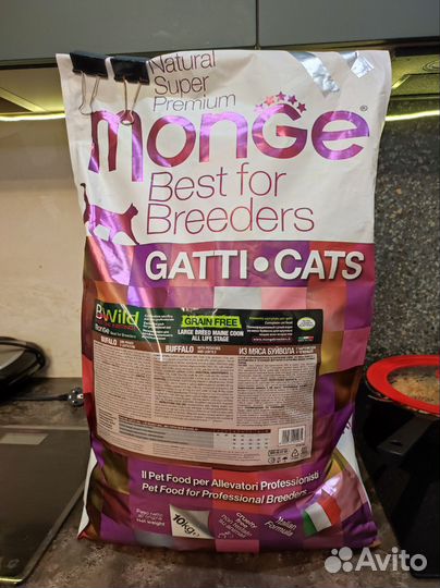 Корм для кошек monge