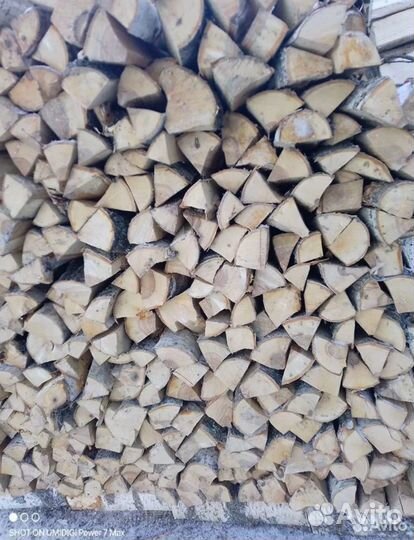 Дрова березовые колотые