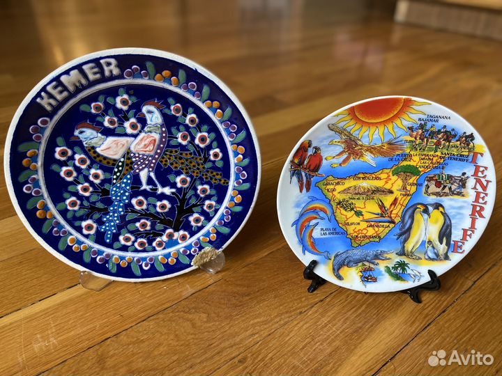 Тарелки декоративные из заграницы