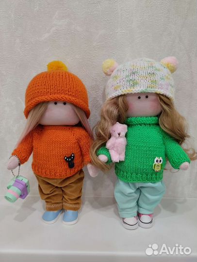 Интерьерная кукла ручной работы