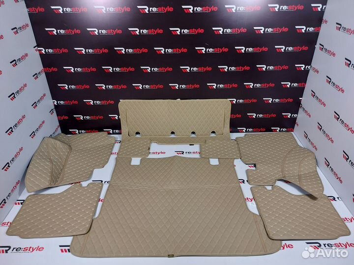 Ковры багажника 3D Toyota Land Cruiser Prado 150 0