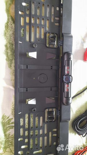 Номерная рамка с камерой