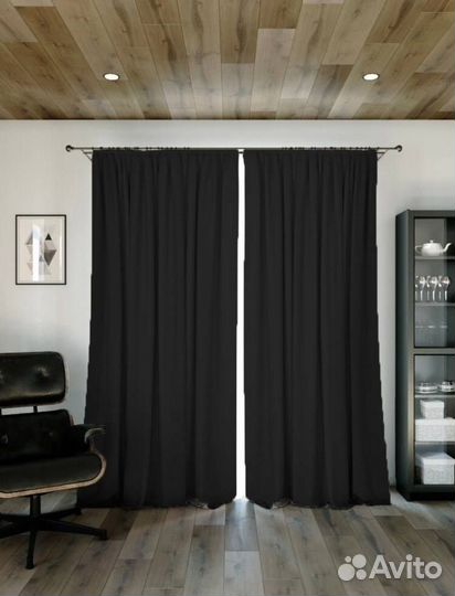Новые плотные шторы Blackout в упаковке