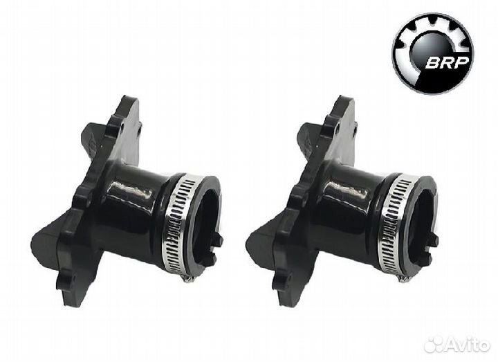 Впускные патрубки карбюратора (2шт) снегоход BRP