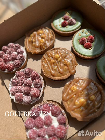 Корзинки торт тарталетка ассорти