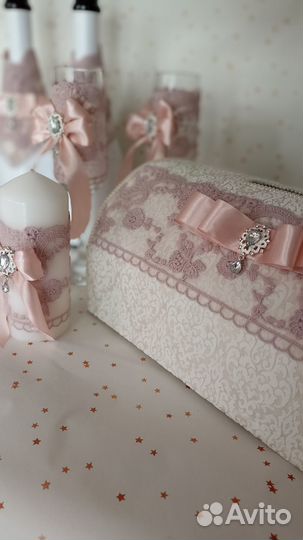 Свадебные бокалы,свечи и т.д