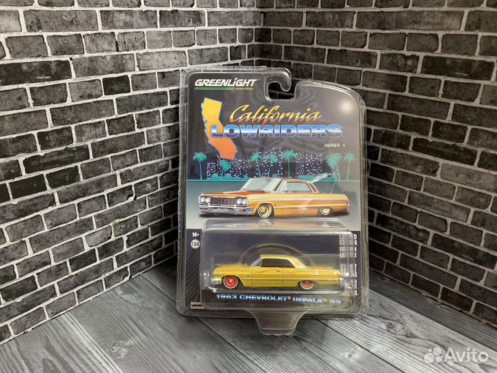 Greenlight 1/64 chevrolet Impala SS 1963