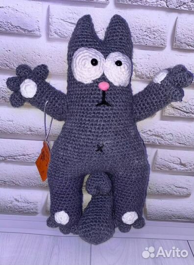 Мягкая игрушка котик