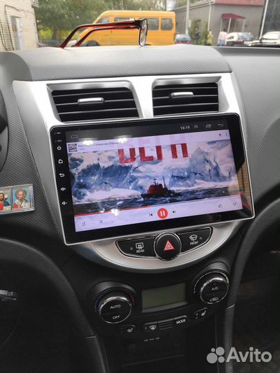 Магнитола Android Hyundai Solaris 1
