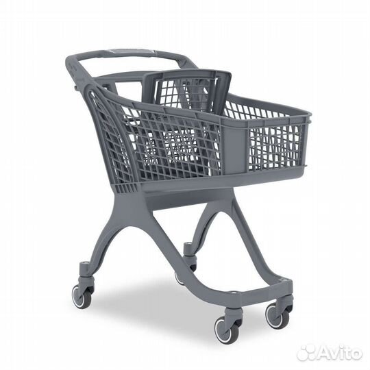 Тележка ударопрочный пластик 100л