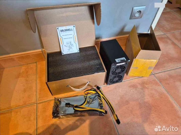 Топовый асик Goldshell ka box pro 1,6 ths новый