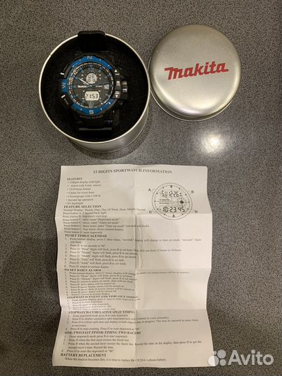 Мужские наручные часы Casio Makita