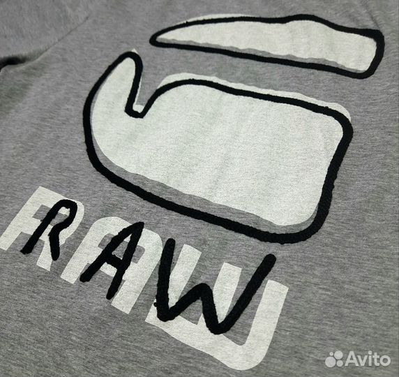 G Star RAW футболка logo S-M реп Hip hop