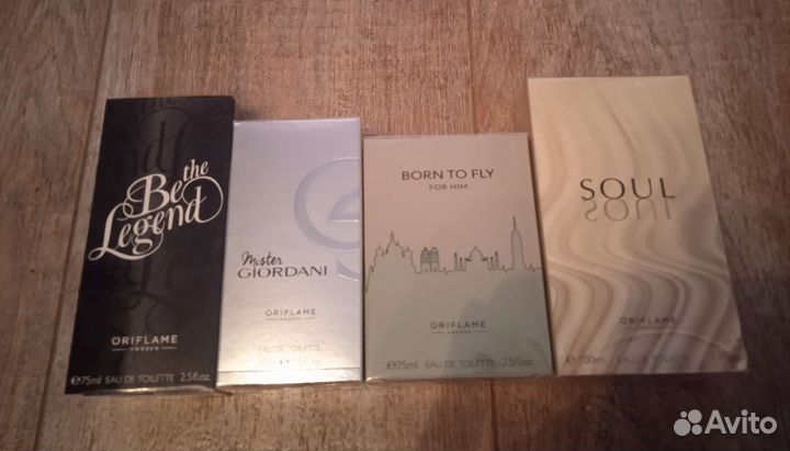 Мужские парфюмерные продукты от Oriflame