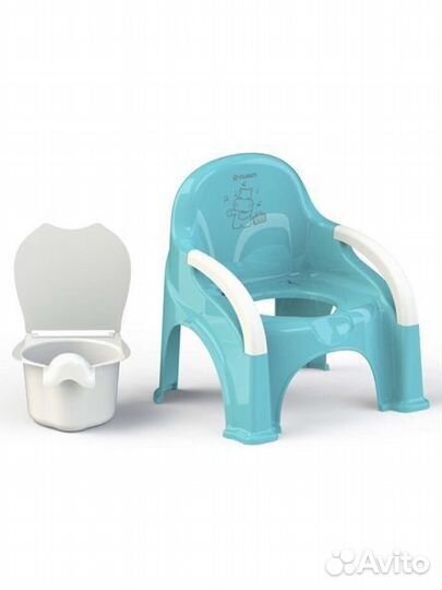 Горшок детский стульчик Hippo, новый
