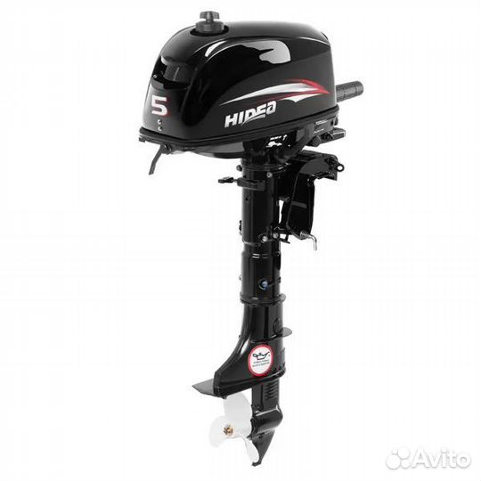 Лодочный мотор hidea HDF5HL (с баком) (длинная но